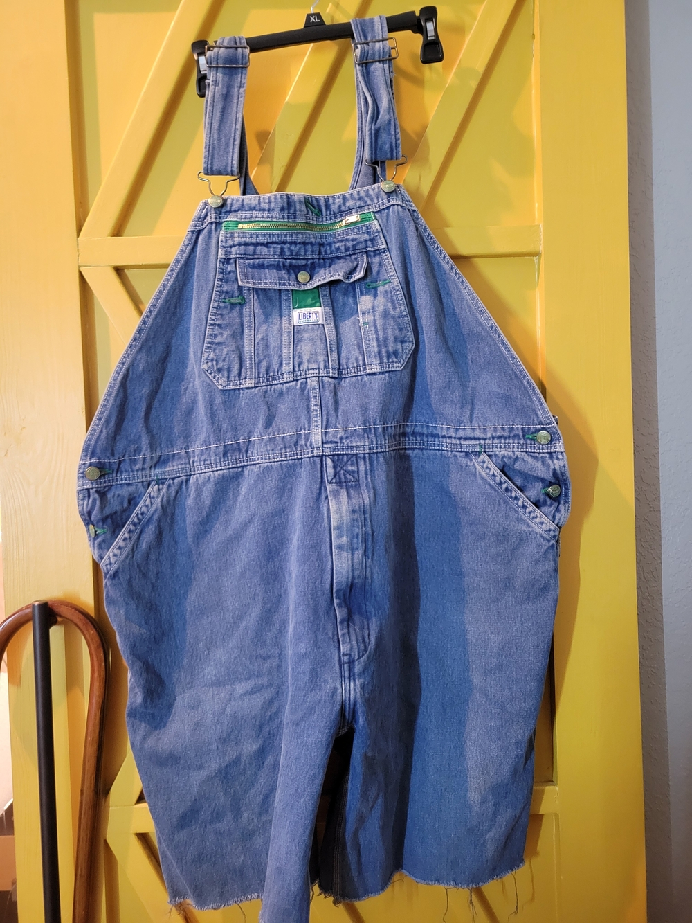 Liberty Relaxed Blue Denim Men’s Overalls